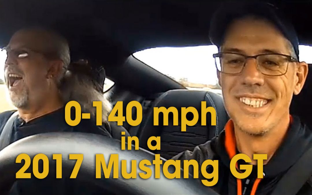 0 to 140 mph in a 2017 Mustang GT (S02E06)
